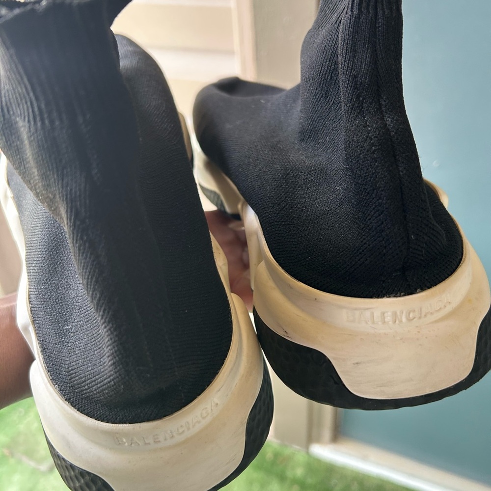 Balenciaga Black Sock Sneakers - Picture 2 of 4